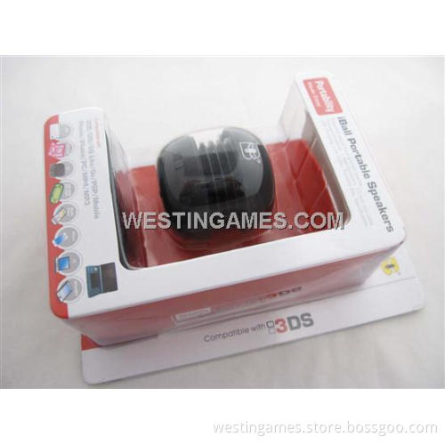 Iball Portable Speak for 3ds/PSP/PSP Slim/NDSL /Mobile/iPhone/PC/Laptop/MP3/MP4